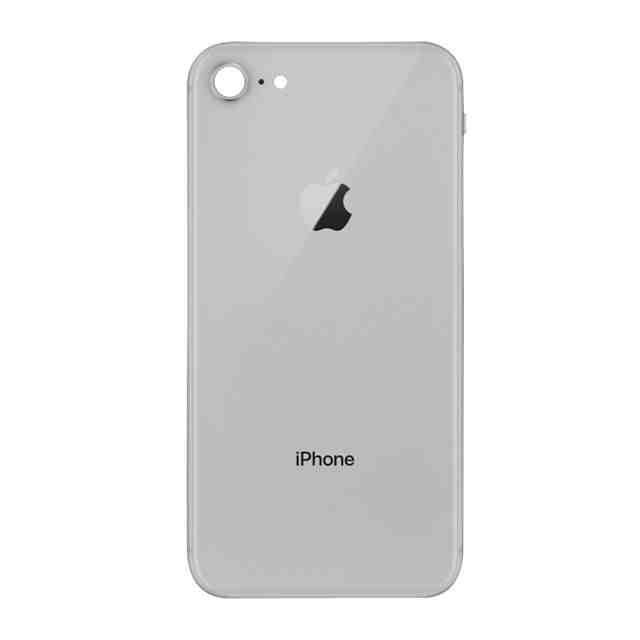 TAPA IPHONE 8G  SILVER (BLANCA)